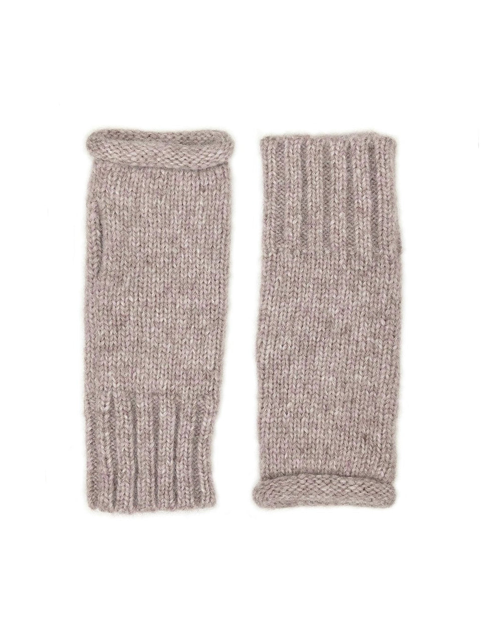 Blush Essential Knit Alpaca Gloves