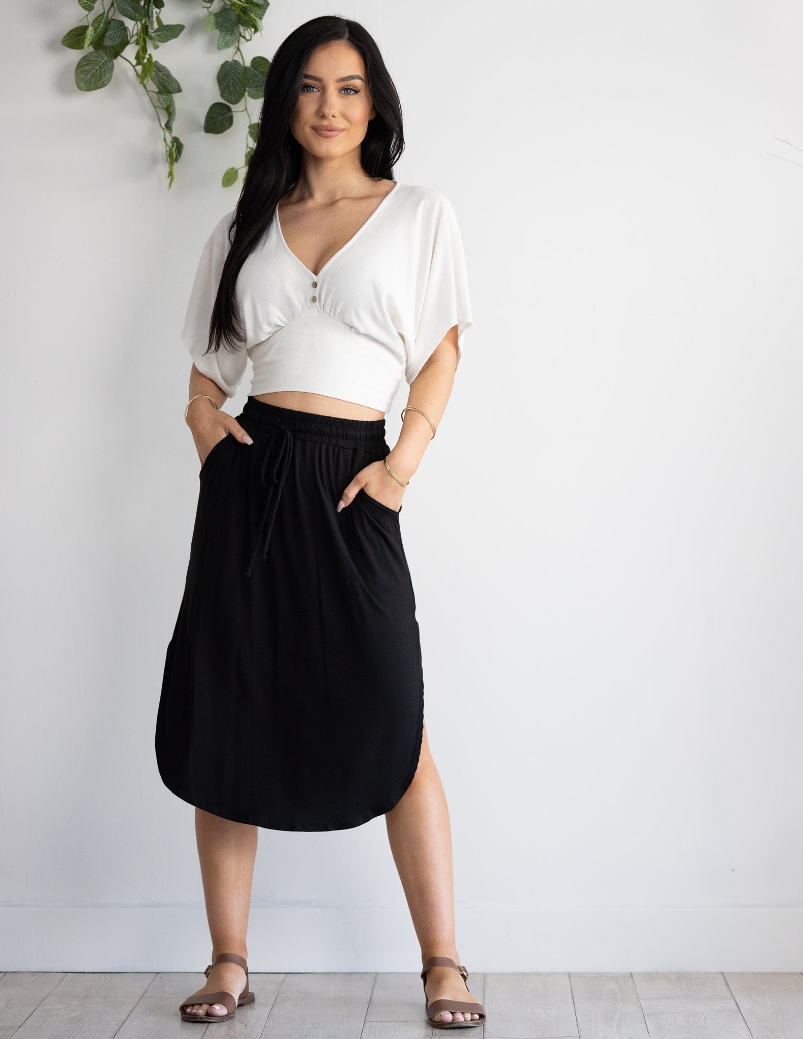 Camila Midi Skirt – Sozy