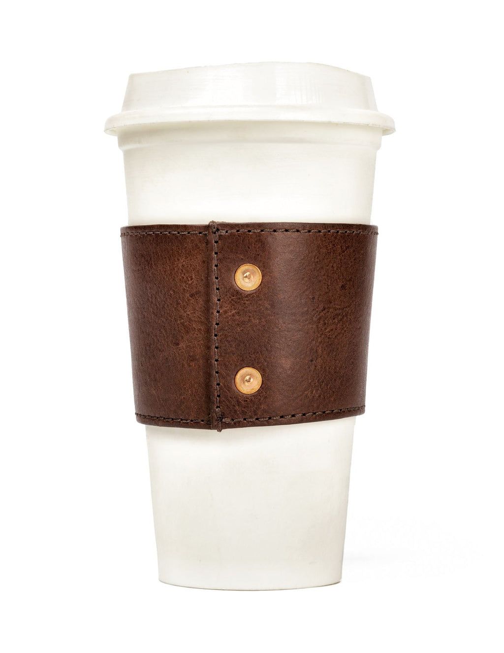 Campaign Leather Cup Sleeve