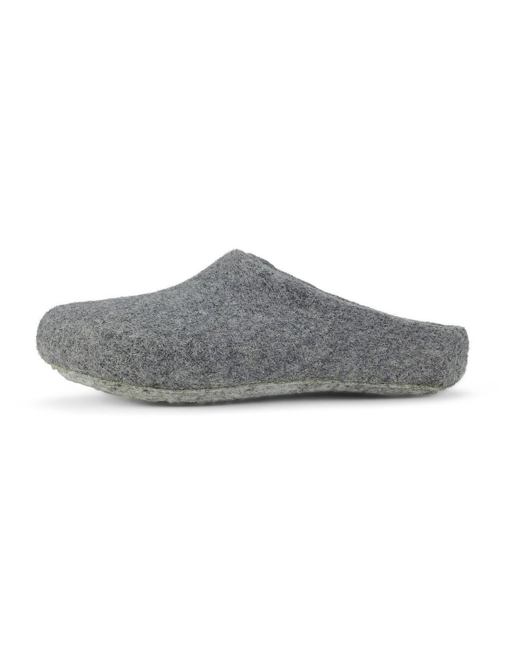 Classic Wool Slippers Gray