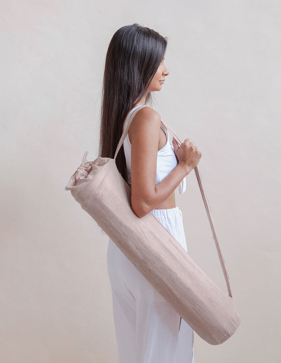 Natural Cotton Yoga Mat Bag- Yoga United