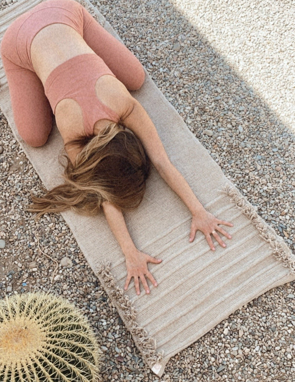 Organic Yoga Mat | Badri Usira | Anti-stress and Anti-bacterial
