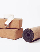 Cork Yoga Mat Align Bundle