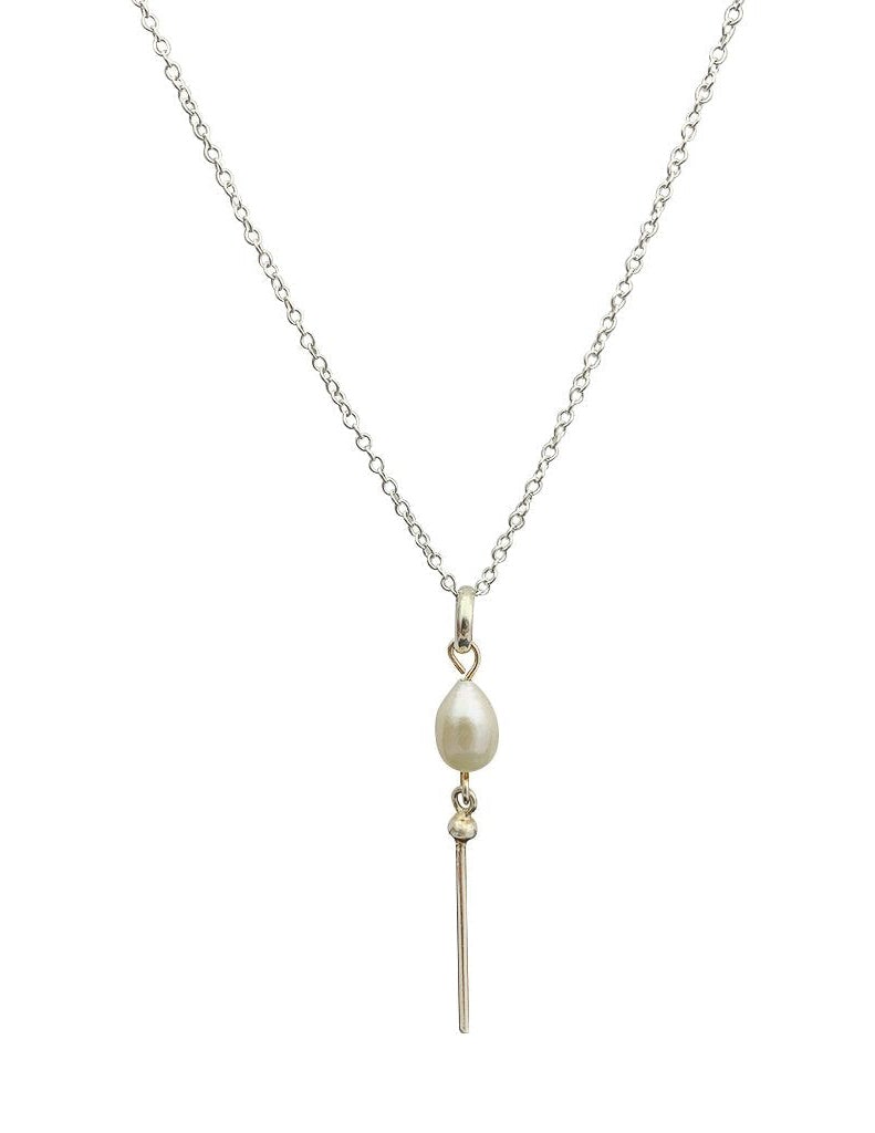 Freshwater Pearl Bar Necklace
