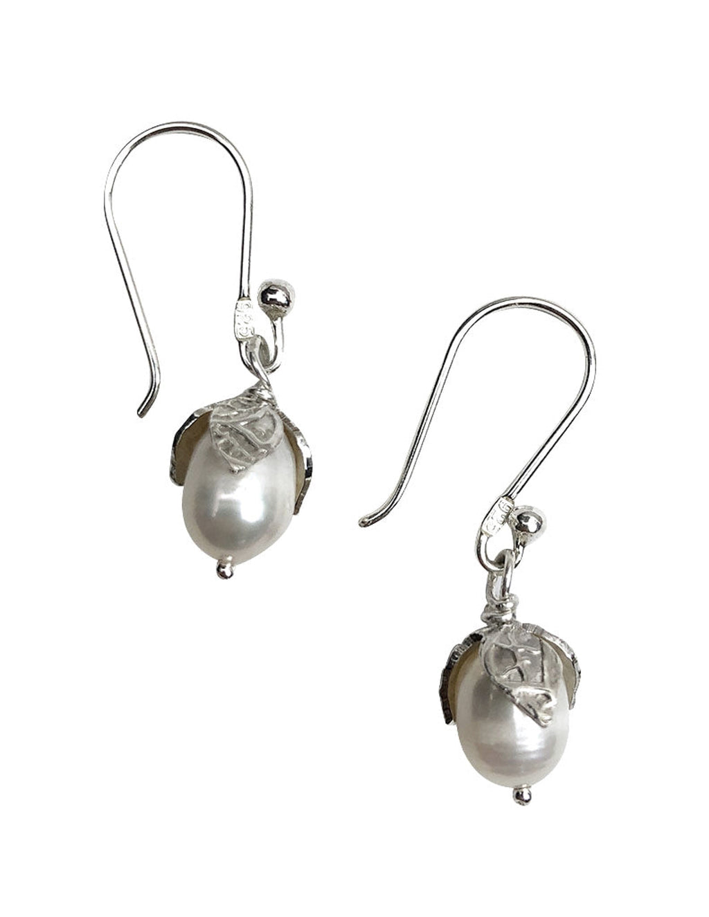 Freshwater Pearl Teardrop Earrings