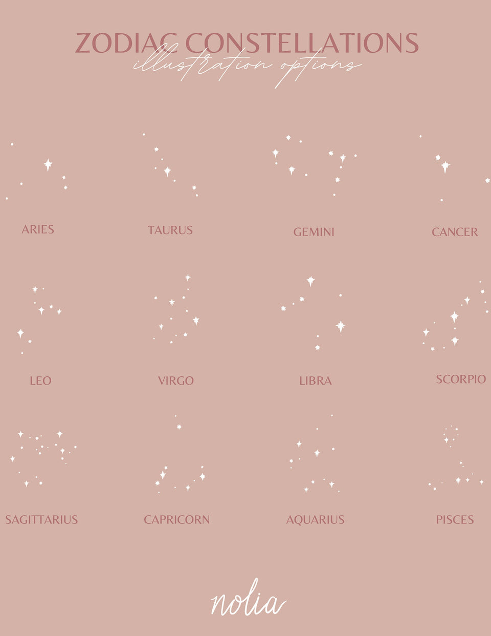 Liv Zodiac Constellation Necklace