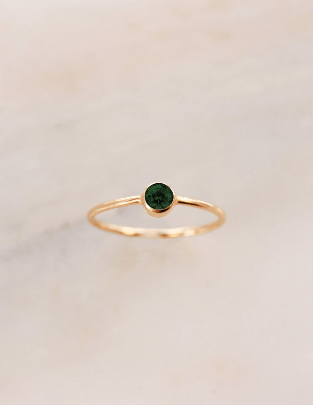 May Birthstone Ring ∙ Emerald