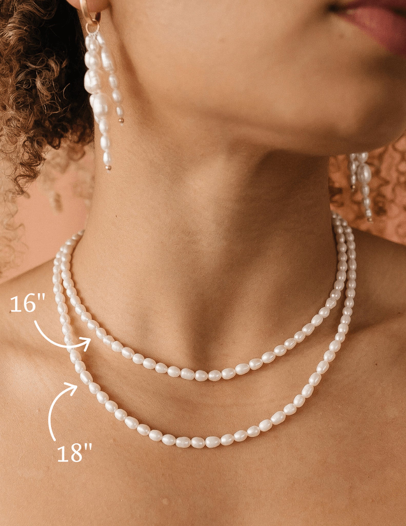 Rusty deals pearl necklace