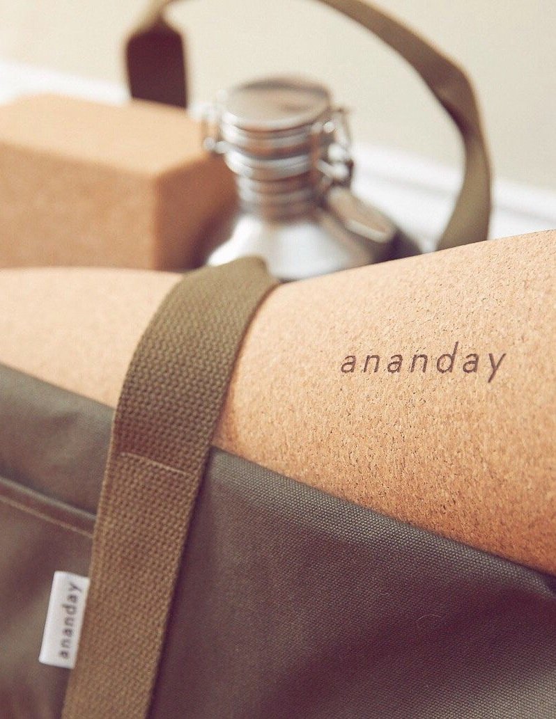 Natural Canvas Yoga Bag