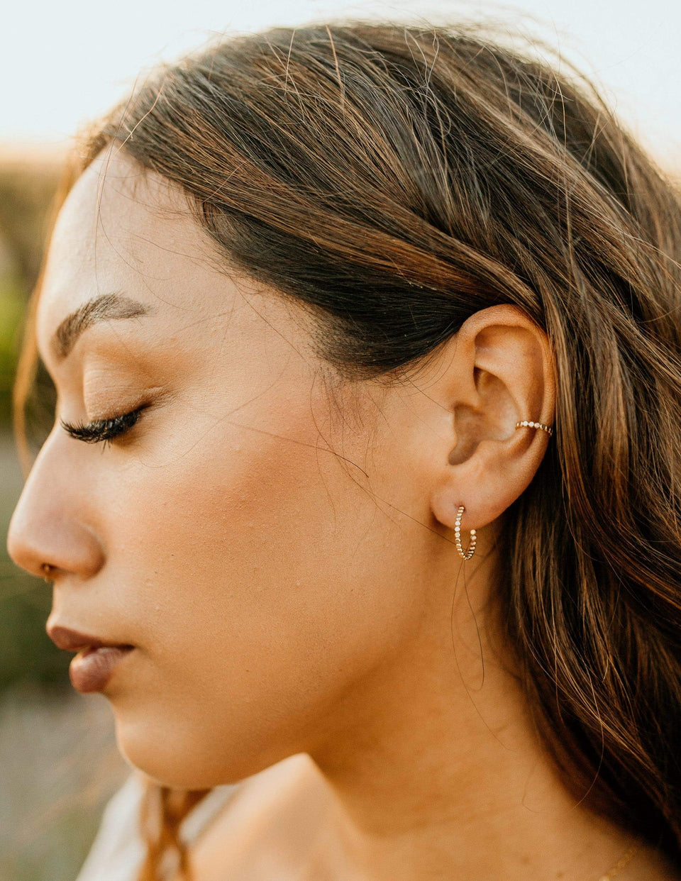Original Dot Hoops