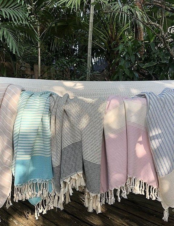 Plush best sale turkish towels