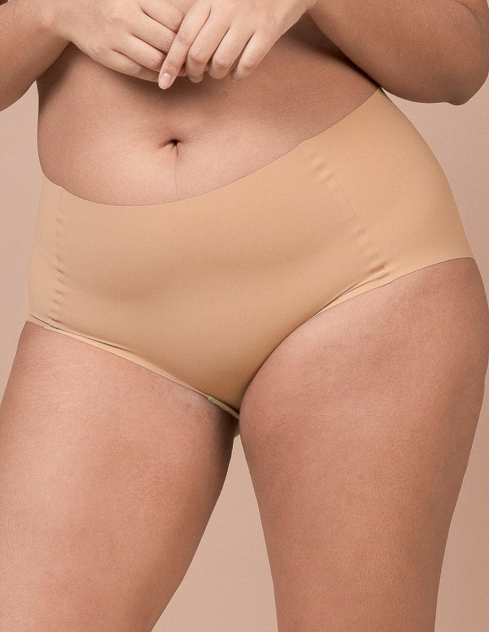 Seamless Lingerie Second Skin Seamless Boyshorts - Americano S/M - 7  requests